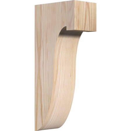 Ekena Millwork Del Monte Smooth Corbel, Douglas Fir, 3 1/2"W x 6"D x 14"H COR04X06X14DEL00SDF
